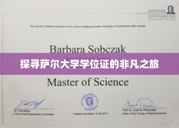 揭开萨尔大学学位证的神秘面纱，一场独特的认证之旅