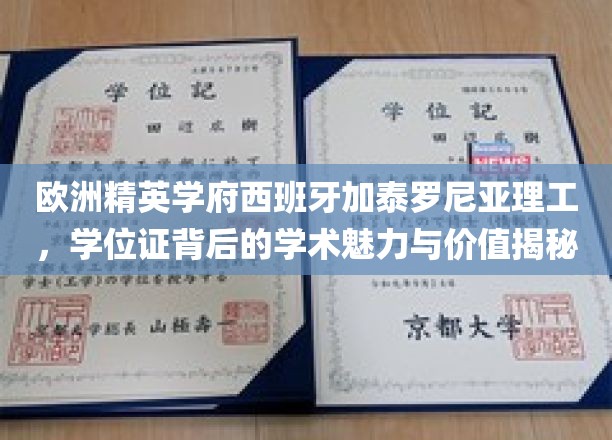 欧洲精英学府西班牙加泰罗尼亚理工，学位证背后的学术魅力与价值揭秘