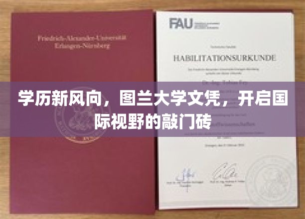 学历新风向，图兰大学文凭，开启国际视野的敲门砖