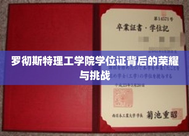 解码罗彻斯特理工学院学位证的荣耀之路