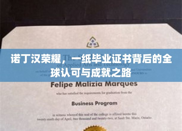 诺丁汉辉煌见证，毕业证书背后的国际认可与辉煌历程
