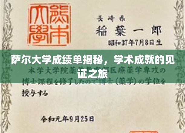 探寻萨尔大学成绩单背后的学术荣耀之路