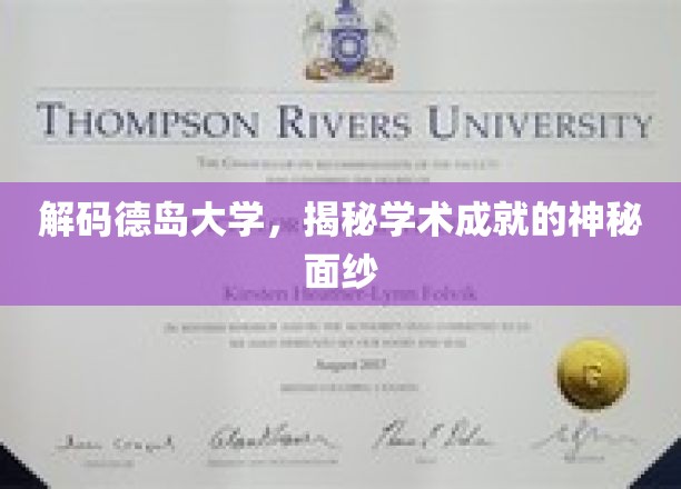 解码德岛大学，揭秘学术成就的神秘面纱