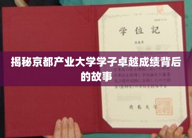 京都产业大学精英风采，揭秘学子卓越成就的秘密武器
