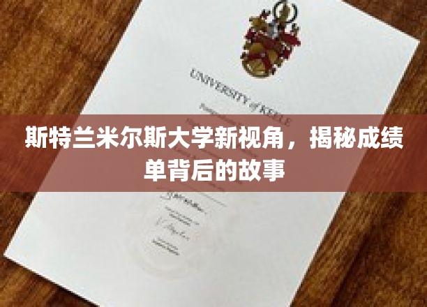 斯特兰米尔斯大学新视角，揭秘成绩单背后的故事