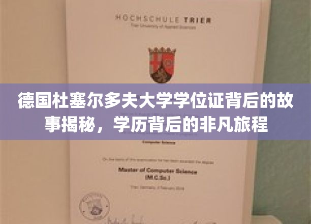 探寻杜塞大学学位证背后的传奇之旅