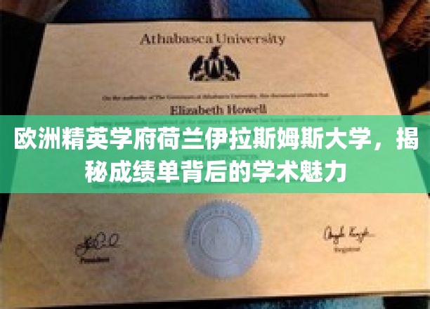 欧洲精英学府荷兰伊拉斯姆斯大学，揭秘成绩单背后的学术魅力
