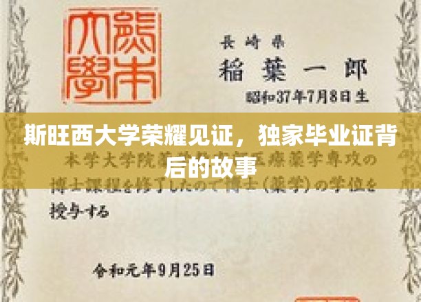 斯旺西荣耀瞬间，揭秘独家毕业证背后的非凡历程