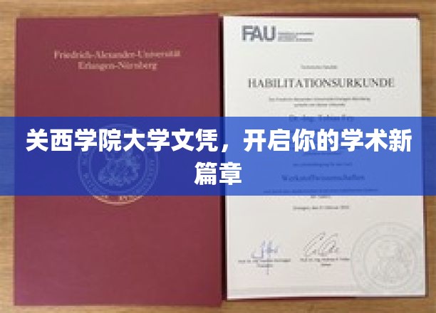 解锁学术新境，关西学院大学文凭，成就非凡未来