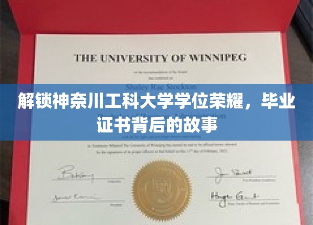 揭秘神奈川工科大学学位证书背后的传奇历程
