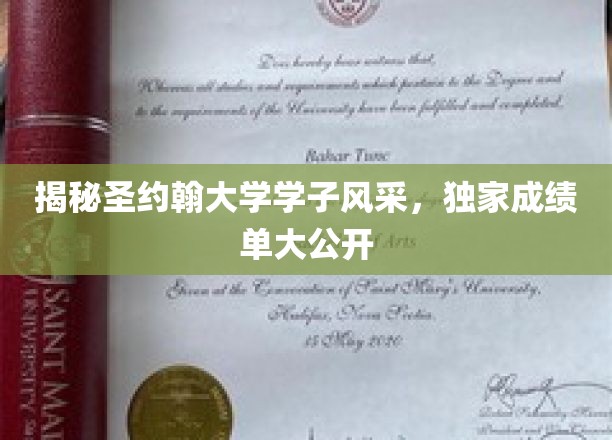 揭秘圣约翰大学学子风采，独家成绩单大公开