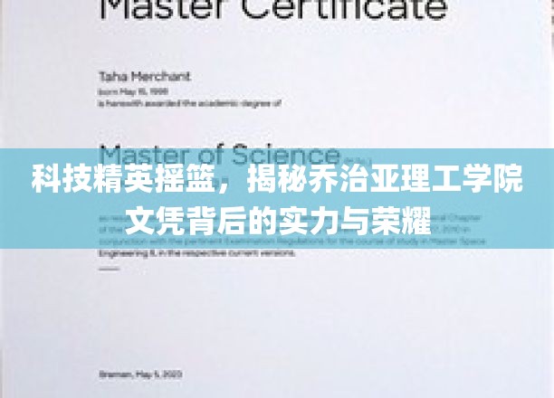 科技精英的摇篮：揭开乔治亚理工学院文凭背后的实力与荣光