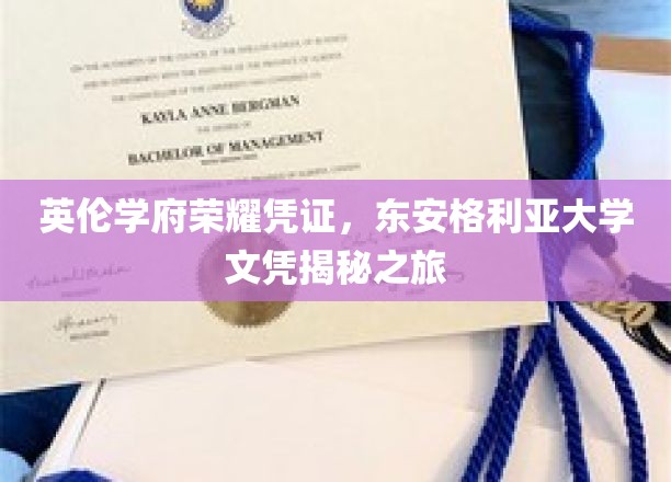 英伦学府荣耀凭证，东安格利亚大学文凭揭秘之旅