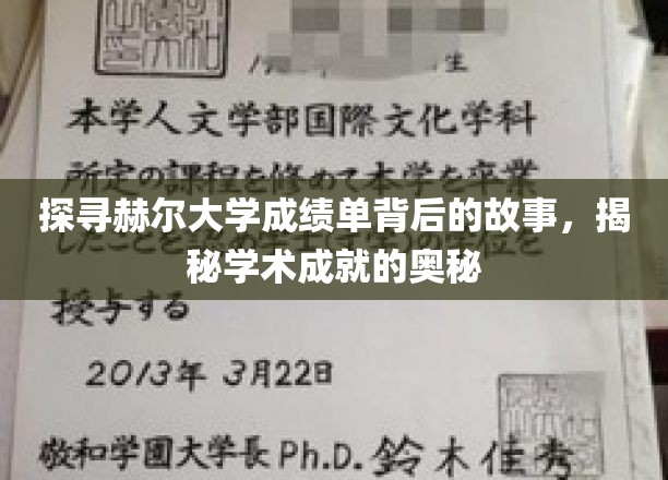 揭开赫尔大学成绩单的神秘面纱，探寻学术成就的秘密之路