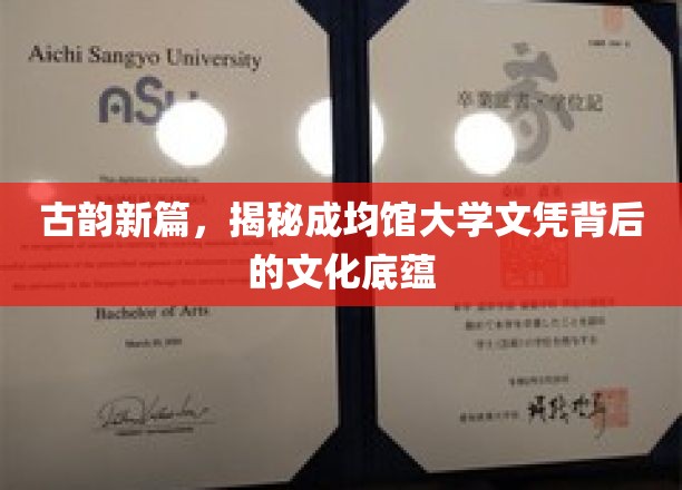 探寻成均馆大学文凭背后的古韵新知