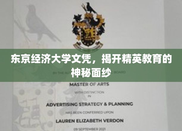 解码东京经济大学，精英教育的真实面貌大揭秘