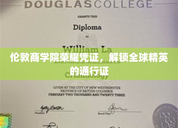 伦敦商学院金钥匙，开启国际商业精英之旅