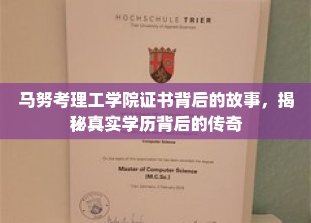 马努考理工学院证书背后的故事，探寻真实学历背后的传奇