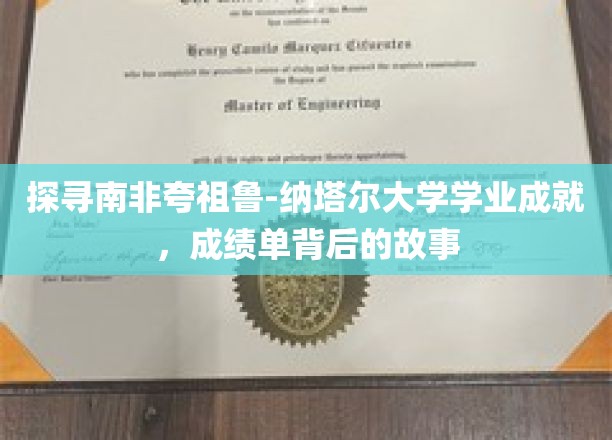揭开夸祖鲁-纳塔尔大学学业奥秘，探索优秀学子背后的传奇