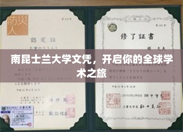 南昆士兰大学文凭，助力国际学术舞台绽放光彩