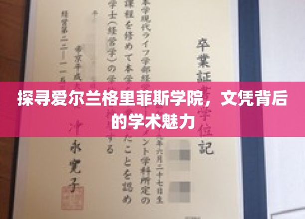 揭开爱尔兰格里菲斯学院，文凭背后的学术瑰宝
