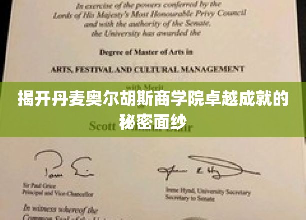 解码奥尔胡斯商学院，成就背后的非凡智慧之旅