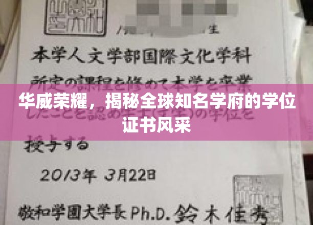 探寻华威荣耀，全球知名学府学位证书的非凡风采
