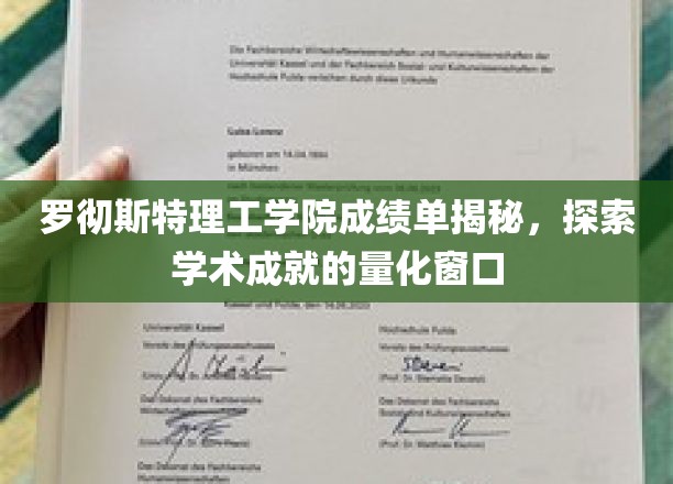 解码罗切斯特理工学院成绩单，揭秘学术成就的量化密码