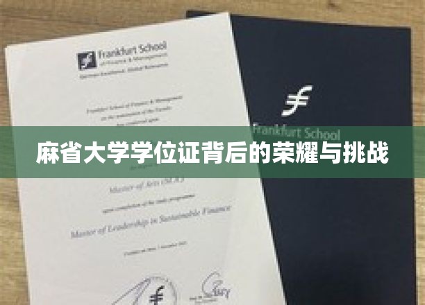 探索麻省大学学位证的荣耀与挑战