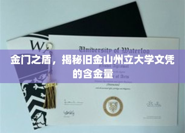 解码金门之盾，探寻旧金山州立大学文凭的全球价值