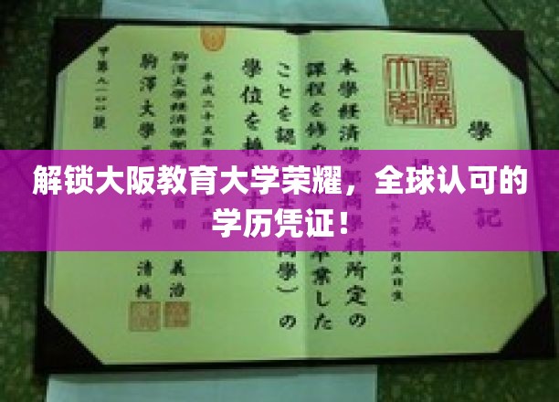 大阪教育大学名校光环，国际认证学历助你腾飞职场