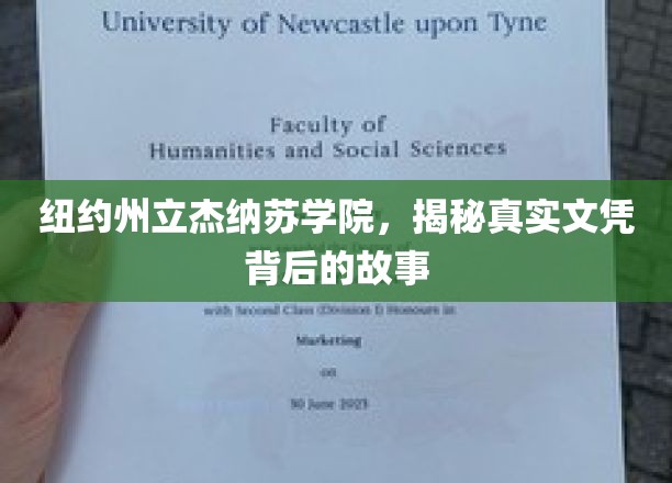 纽约州立杰纳苏学院，揭秘真实文凭背后的故事