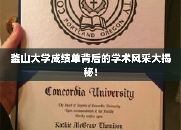 揭开釜山大学成绩单背后的学术璀璨之谜