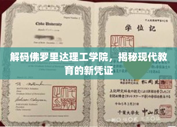 探索佛罗里达理工学院，创新教育凭证的幕后故事
