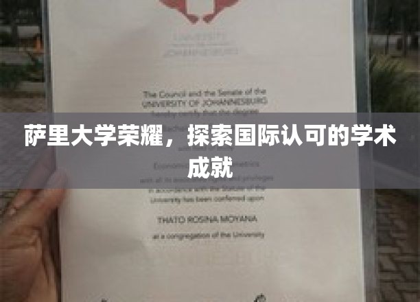 萨里之光，揭开国际认可学术殿堂的荣耀面纱