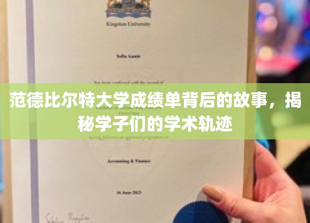 探索范德比尔特大学成绩单，学子学术成长之路的隐藏线索