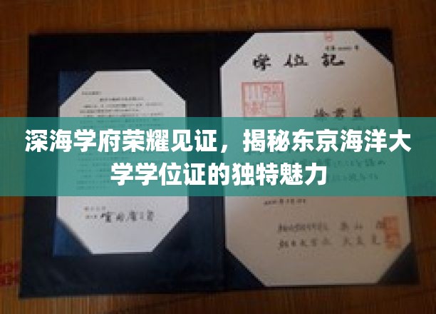 海洋荣耀，东京海洋大学学位证背后的神秘魅力一瞥