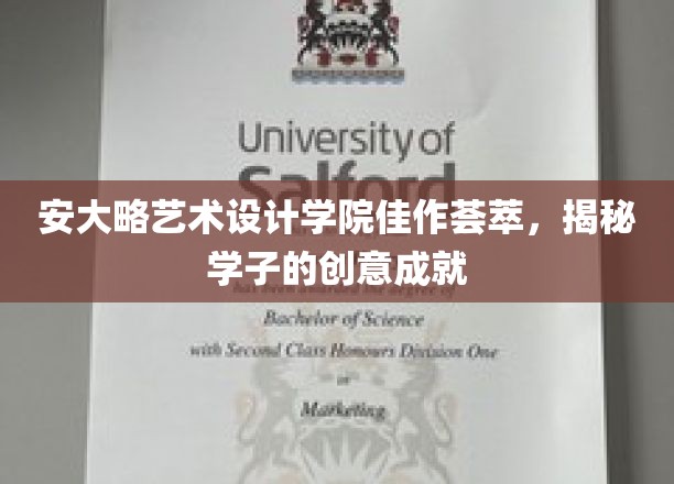 安大略艺术设计学院创意星辉，学子佳作闪耀艺术殿堂