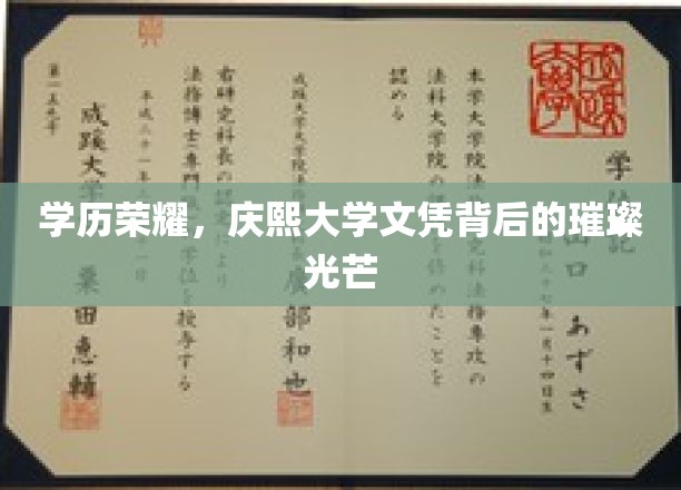 庆熙大学荣耀揭秘，学历背后的辉煌成就之路