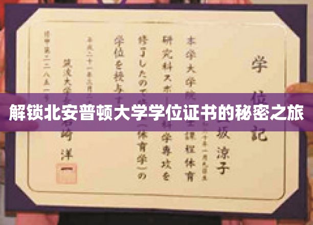 探寻北安普顿大学学位证书背后的奇妙奥秘