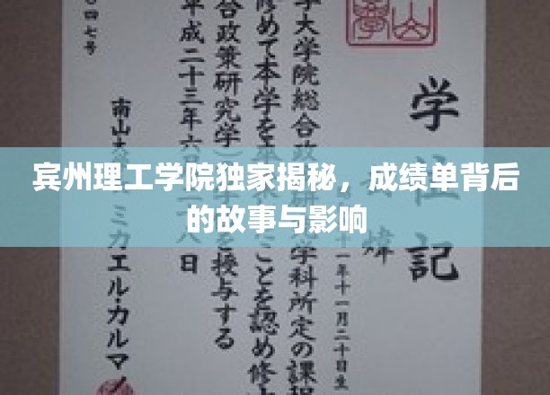 解码成绩单，宾州理工学院揭秘学术成就的深层影响