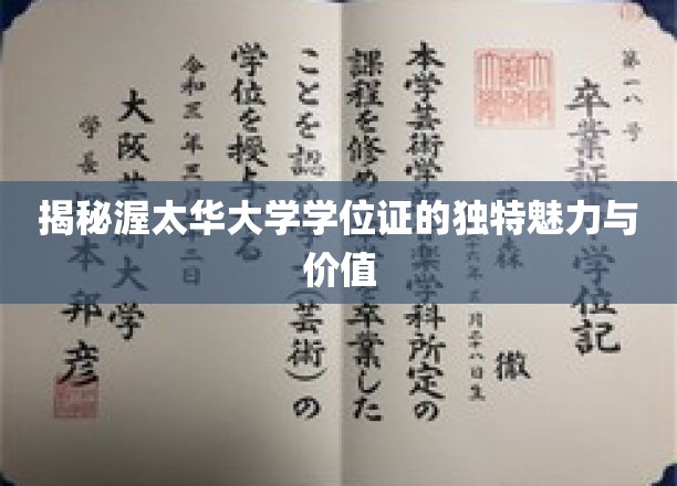 揭开渥太华大学学位证的非凡光环与深远意义