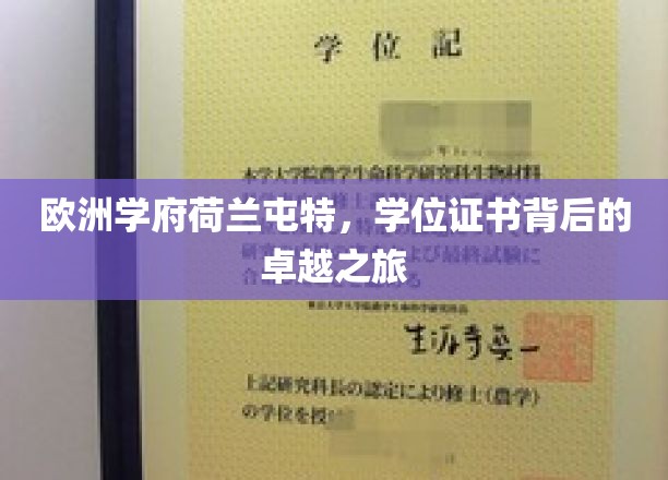 欧洲学府荷兰特温特，学位证书背后的卓越之旅