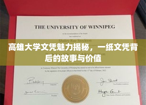高雄大学文凭背后的传奇，探寻知识殿堂的通行证价值与奥秘