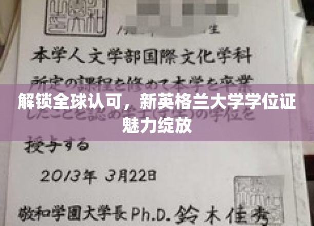 国际通行证，新英格兰大学学位证引领全球认可潮流