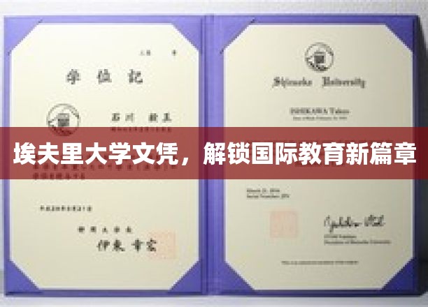 埃夫里大学文凭，开启全球教育新纪元