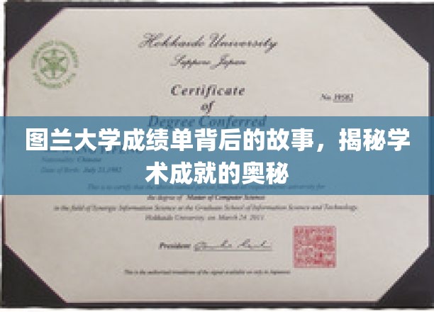 图兰大学成绩单背后的故事，揭示学术成就的奥秘