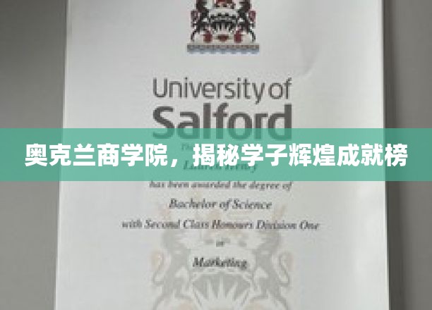 奥克兰商学院骄子风采，辉煌成就榜大揭秘