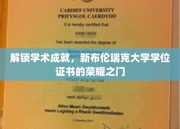新布伦瑞克大学学位荣耀揭晓，开启学术成就新篇章