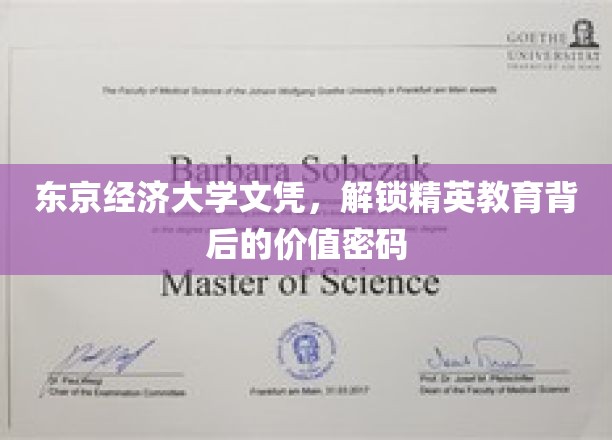 解码东京经济大学，文凭背后的精英教育价值宝藏